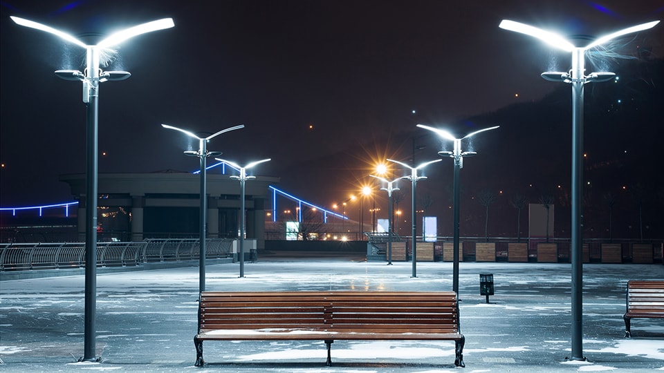 Установка парковых светильников в Таганроге
